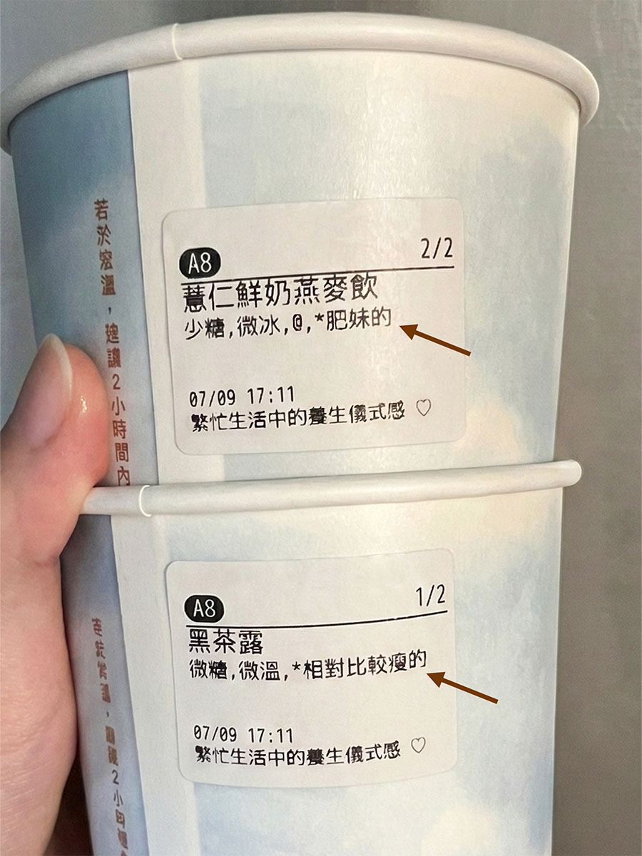 專屬名字標籤列印特寫